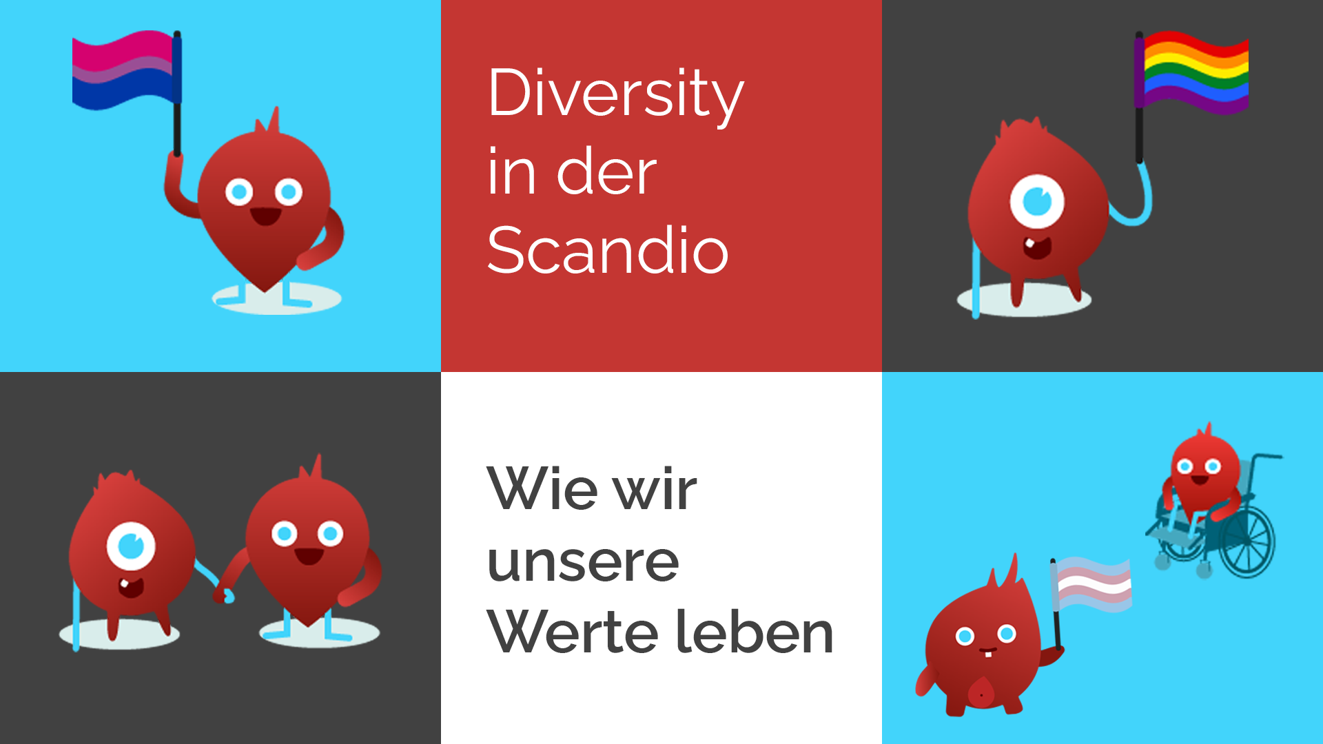 Diversity in der Scandio - Wie wir unsere Werte leben
