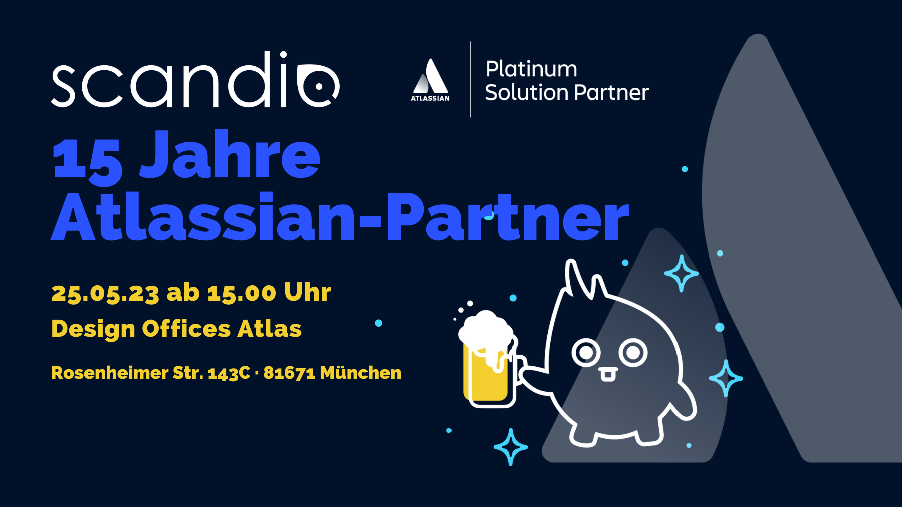 Scandio lädt ein: 15 Jahre Atlassian-Partner
