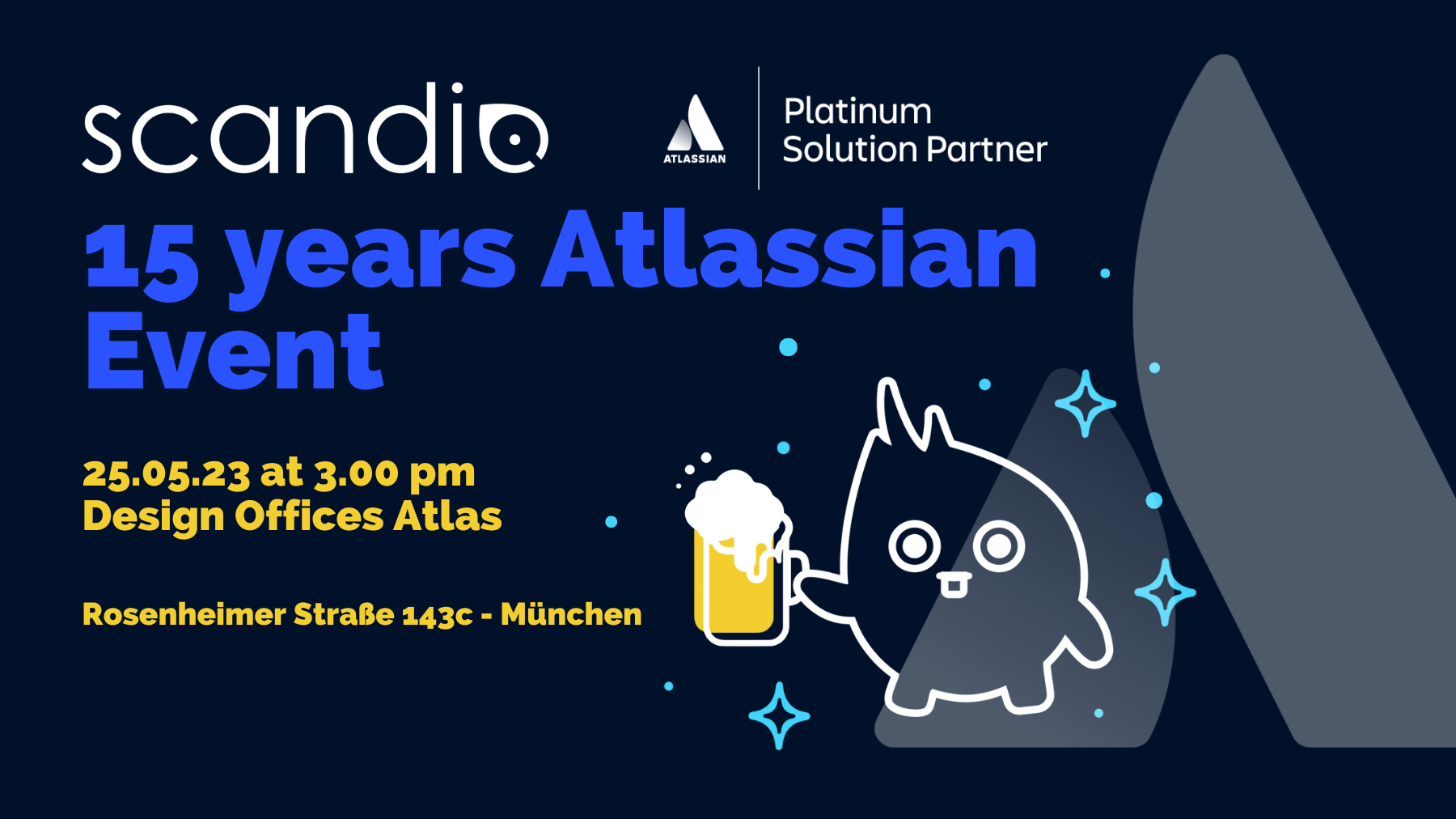 Scandio invites: 15 years Atlassian partner